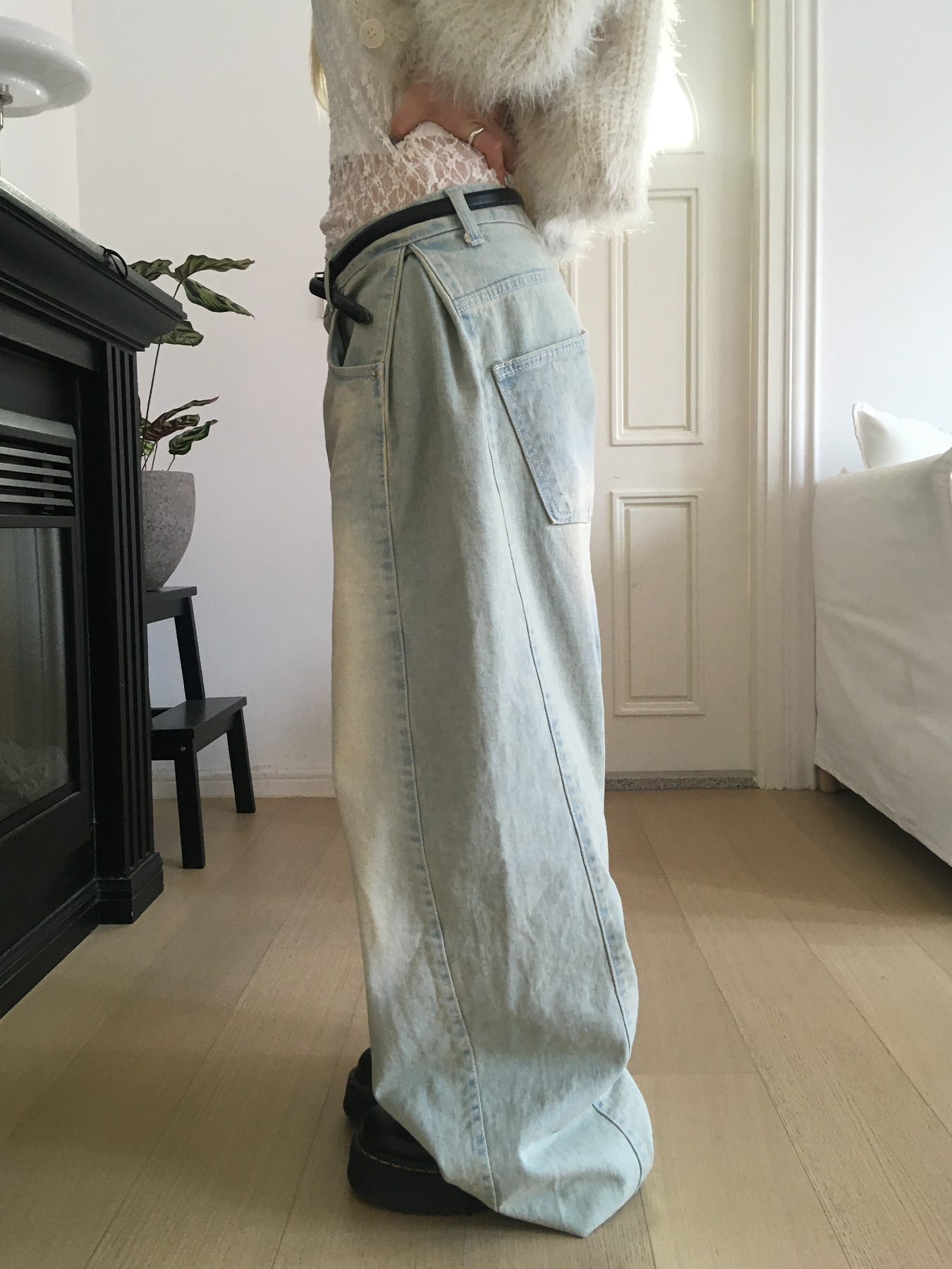 wide snap button pants *5일 이상소요